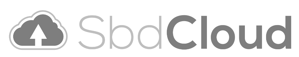 Logo SbdCloud Grayscale