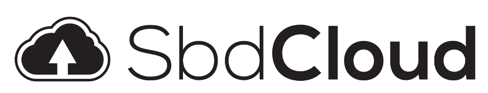 Logo SbdCloud Noir